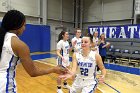 WBBall vs JWU  Wheaton College women's basketball vs Johnson & Wales University. - Photo By: KEITH NORDSTROM : Wheaton, basketball